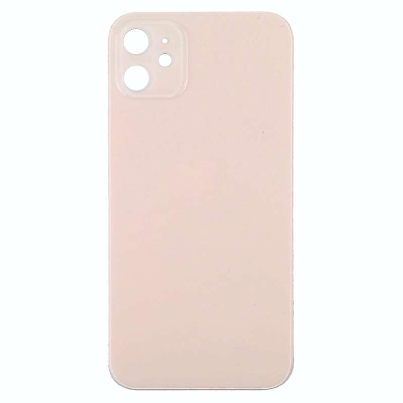 Glass Back Cover with Appearance Imitation of iP12 for iPhone XR(Gold)