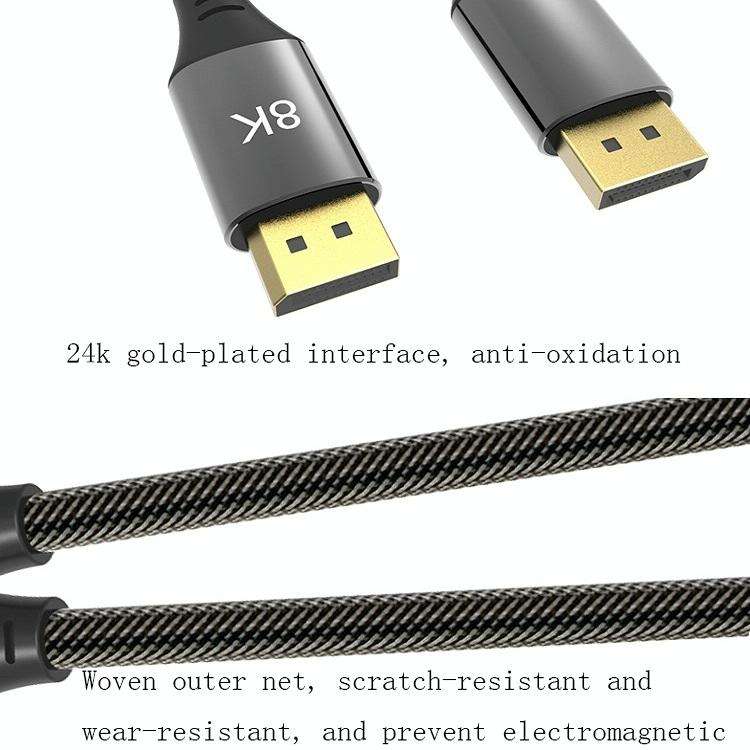 10m DP1.4 Version 8K DisplayPort Male to Male Computer Monitor HD Cable
