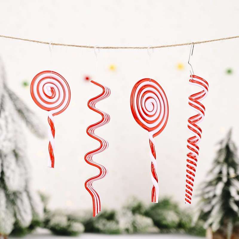 Christmas Decorations Simulation Candy Christmas Tree Ornaments, Specification: Candy Roll