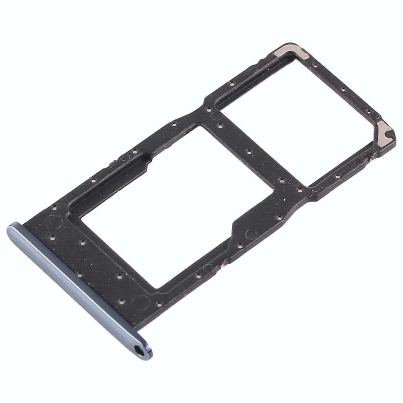 SIM Card Tray + SIM Card Tray / Micro SD Card Tray for Huawei Honor 10 Lite / P smart (2019)(Blue)