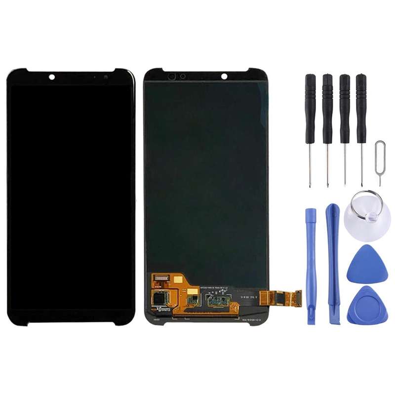Original AMOLED LCD Screen for Xiaomi Black Shark Helo with Digitizer Full Assembly(Black)
