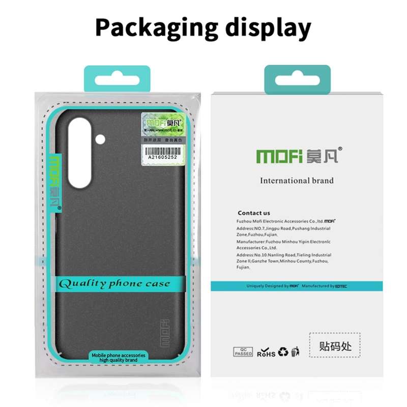 For Samsung Galaxy S24 Ultra 5G MOFI Fandun Series Frosted PC Ultra-thin All-inclusive Phone Case...