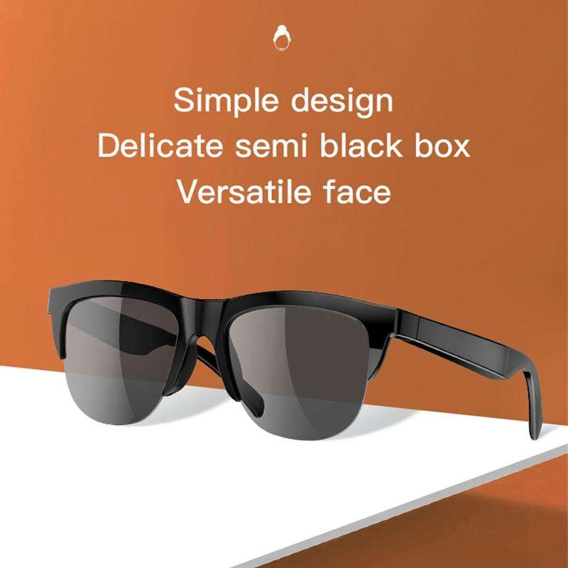 F06 Universal Style Bluetooth 5.3 Smart Sunglasses Wireless Headset Anti-Strong Light Anti-Polari...