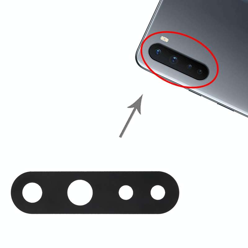 For OnePlus Nord 10pcs Back Camera Lens