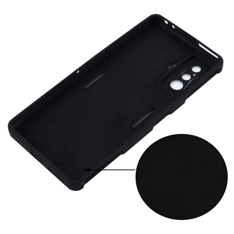 For Xiaomi Poco F4 GT / Redmi K50 Gaming Pure Color Liquid Silicone Shockproof Full Coverage Phon...
