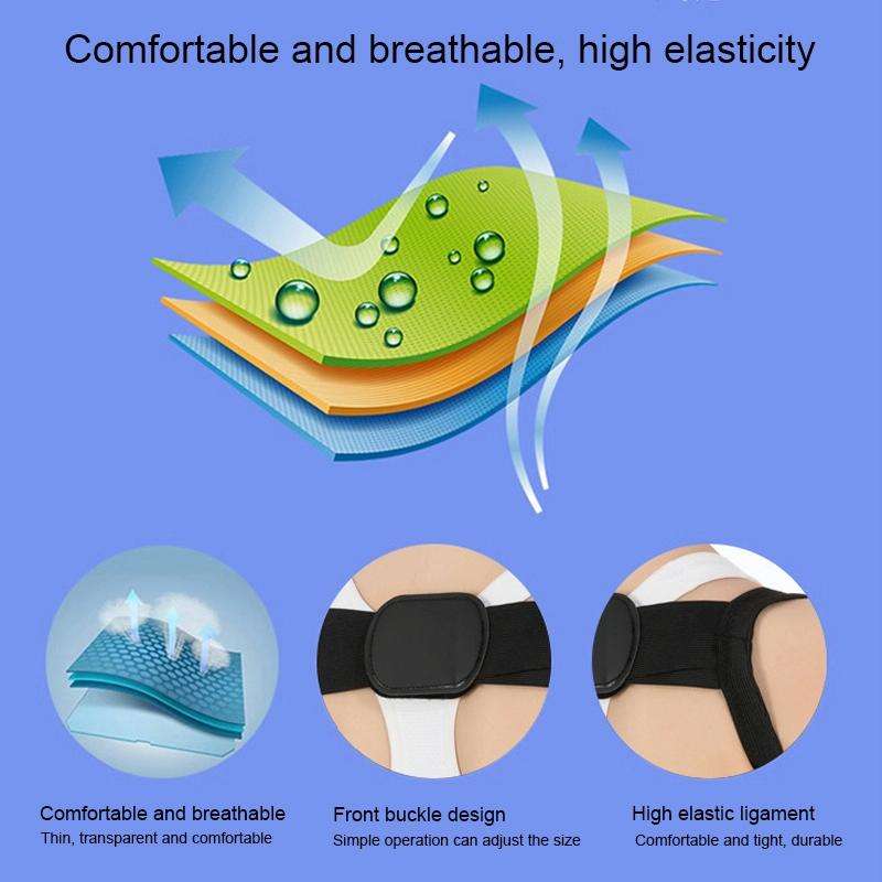 Women Ultrathin Kyphosis Correction Shoulder Support Tight-fitting Orthopedic Belt, Size:L(Flesh ...