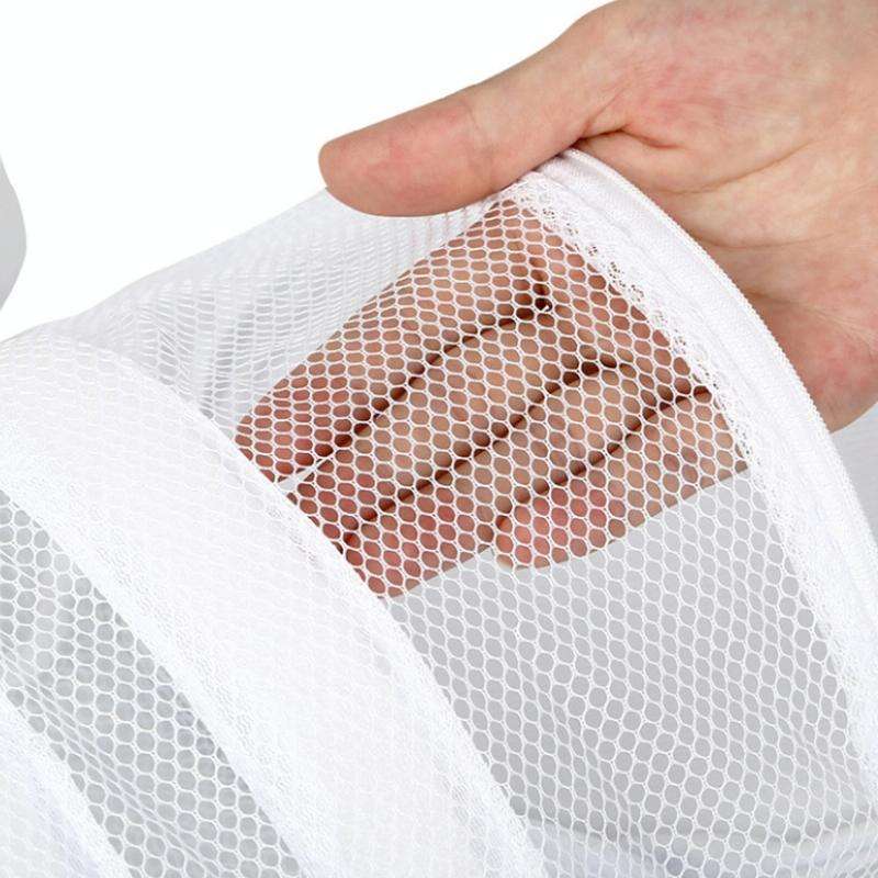 Integrated Shoe Anti-deformation Washing Machine Wash Bag(White)