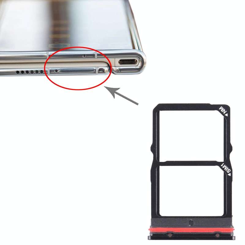 For Huawei Mate XS 2 SIM + NM Card Tray (Black)