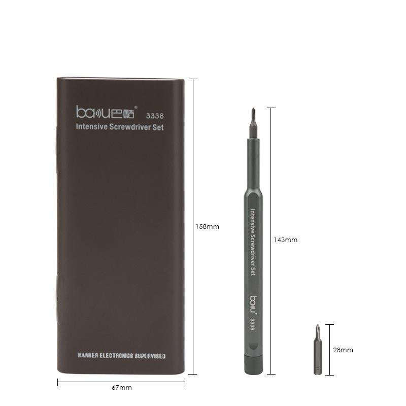 Baku BA-3338 24 In 1 Multifunctional Screwdriver Set Mobile Computer Repair Tool