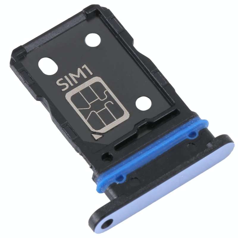 For vivo S15e SIM Card Tray + SIM Card Tray (Blue)