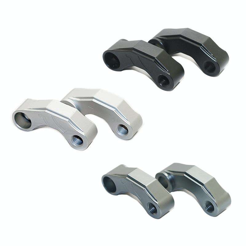SF-YSZ-2 Mirror Code Motorcycle Modification Aluminum Alloy CNC Rearview Extension Bracket Set (S...