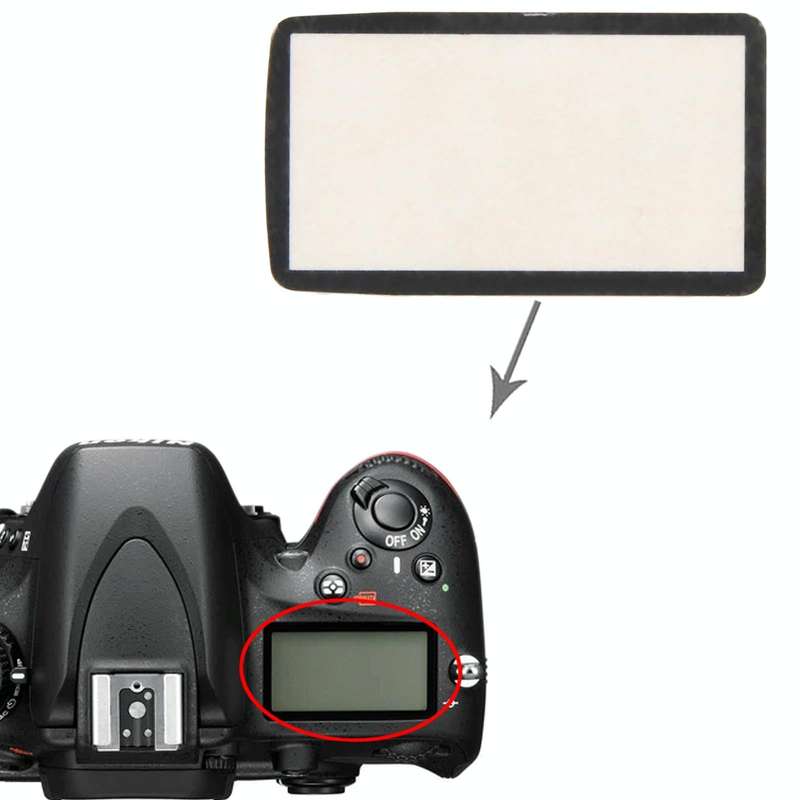 For Nikon D600 Top Cover Shoulder LCD Outer Lens