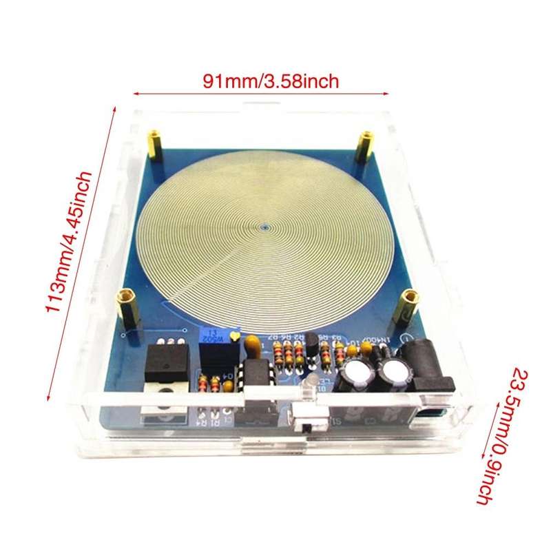 With USB Power Line 5W Schumann Generator 7.83Hz Low Frequency Pulse Generator