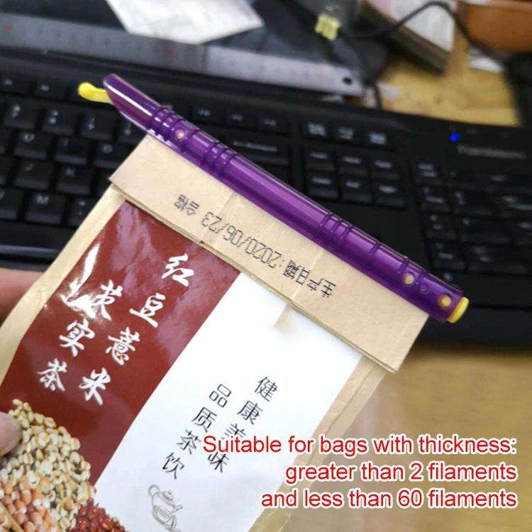 3 x Revolutionary Big Size Plastic Slide & Store Bag Sealer Keeping Fresh Bag Sealing Bar Rod Sti...