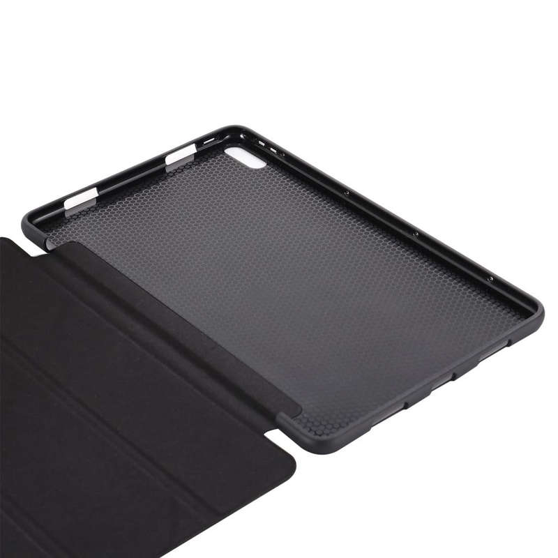 For Huawei Matepad 10.4 GEBEI Shockproof Horizontal Flip Leather Case with Three-folding Holder(R...
