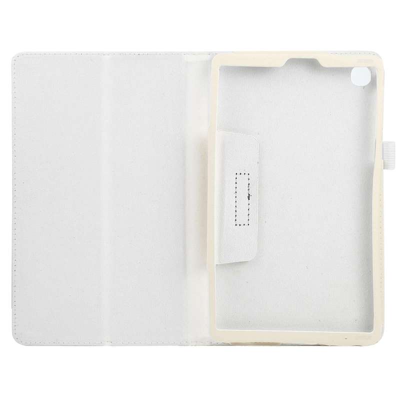 For Samsung Galaxy Tab A7 Lite T220 / T225 Litchi Texture Solid Color Horizontal Flip Leather Cas...