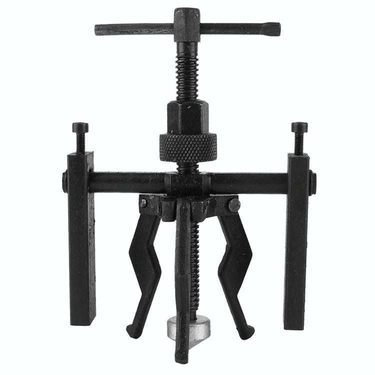 3-Jaw Inner Bearing Puller Gear Extractor Heavy Duty Automotive Machine Tool Kit(Black)