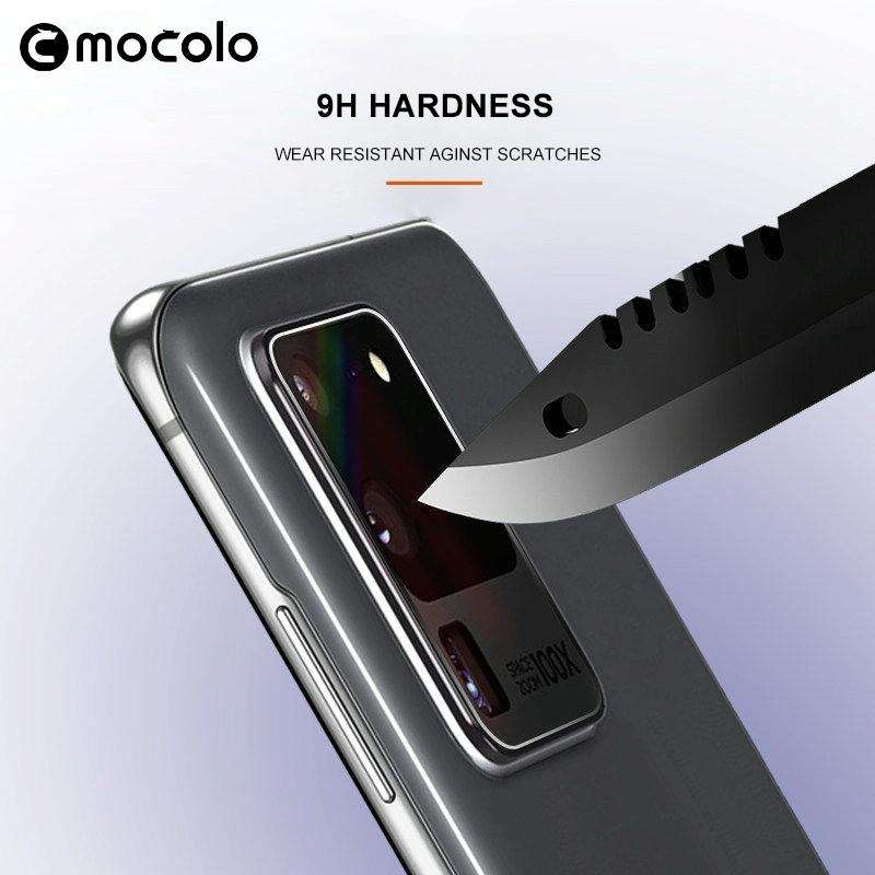 For Galaxy S20 Ultra/S20 Ultra 5G mocolo 0.15mm 9H 2.5D Round Edge Rear Camera Lens Tempered Glas...