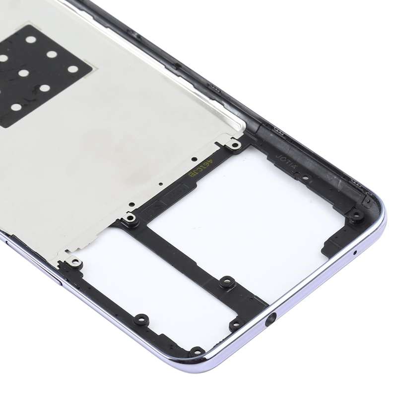 For Vivo Y73s V2031A Middle Frame Bezel Plate(Purple)