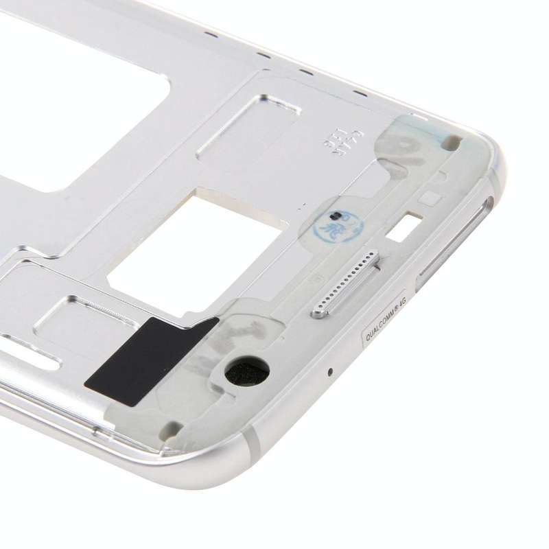 For Galaxy S7 Edge / G935 Front Housing LCD Frame Bezel Plate (Silver)