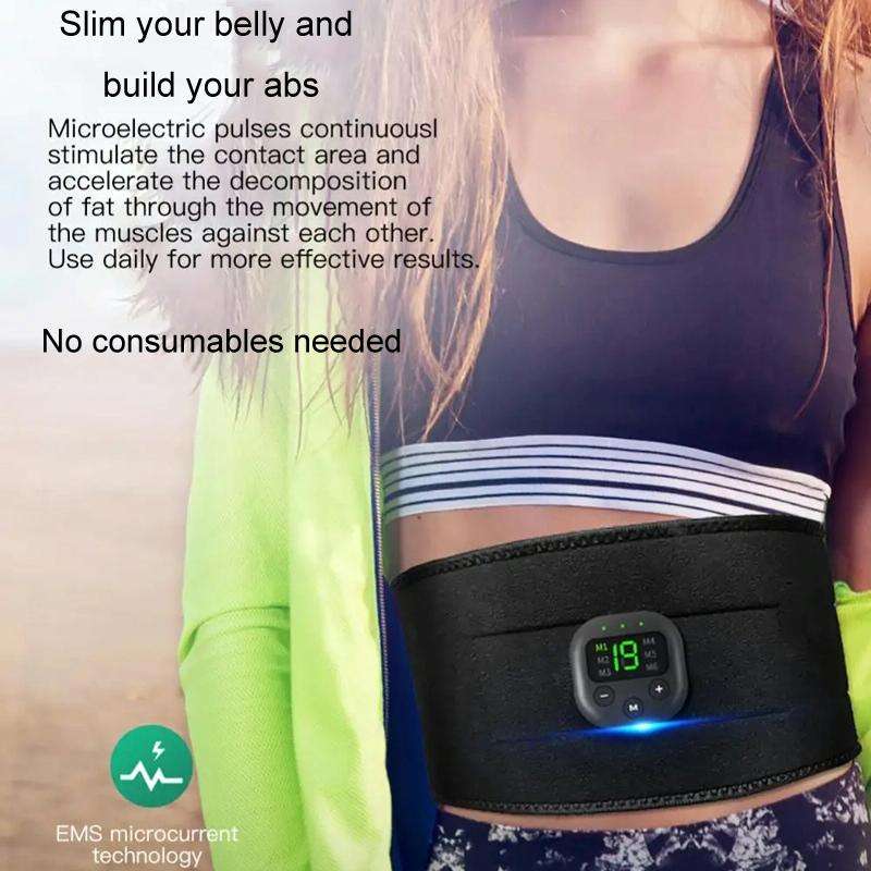 Intelligent EMS Fitness Belt Lazy Fat Dumping Belt Indoor Massage Training Abdominal Fitness Mach...
