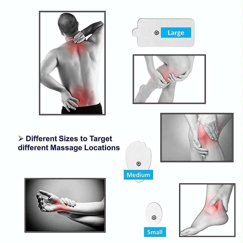 24-Mode Digital Electronic Pulse Massager Intelligent Whole Body Physical Therapy Meridian Massag...