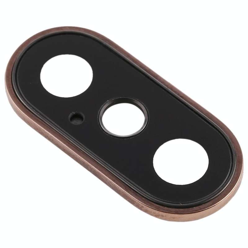 Back Camera Bezel with Lens Cover for iPhone XS / XS Max(Gold)