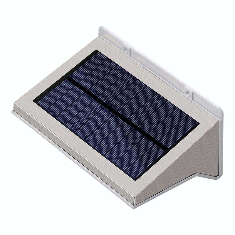 Outdoor Solar Body Sensing LED Lighting Wall Light(Warm White Light)