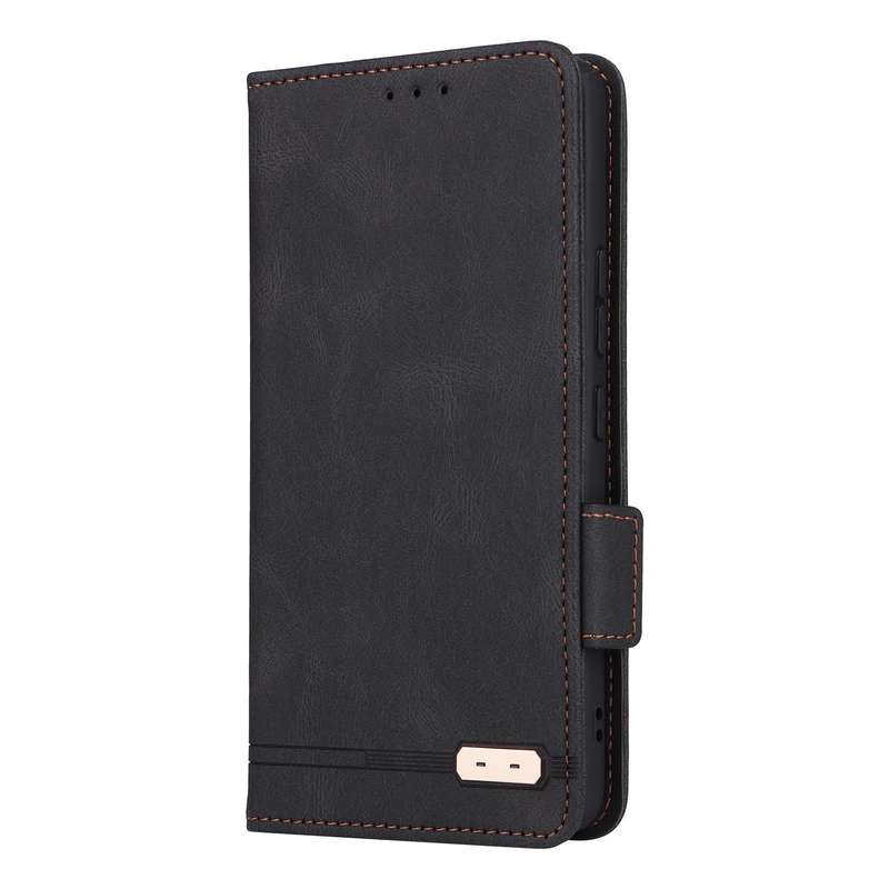 For Samsung Galaxy A53 5G Magnetic Clasp Flip Leather Phone Case(Black)