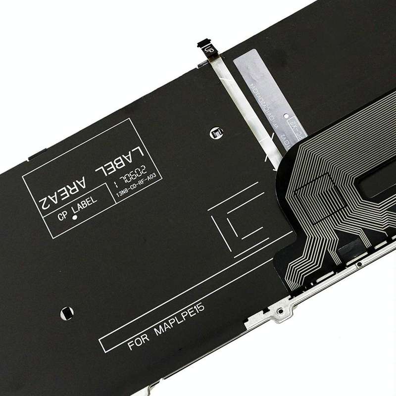 Backlight Laptop Keyboard For Dell 15-9550 / 15-3000 / 15-5542(Red Word)