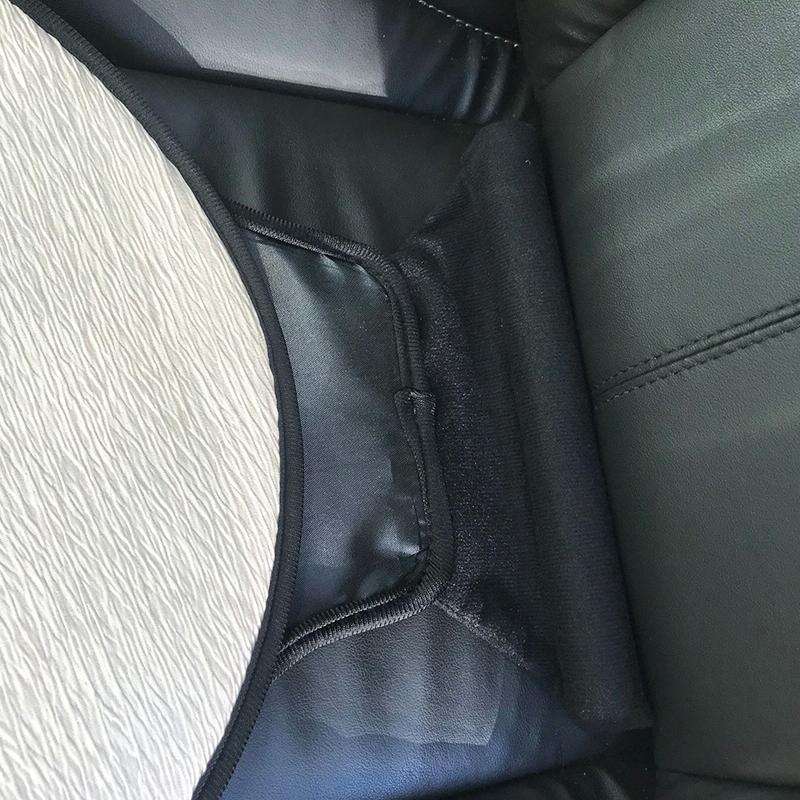 360 Degree Rotation Car Seat Cushion Whirling Seat Mat (Coffee)