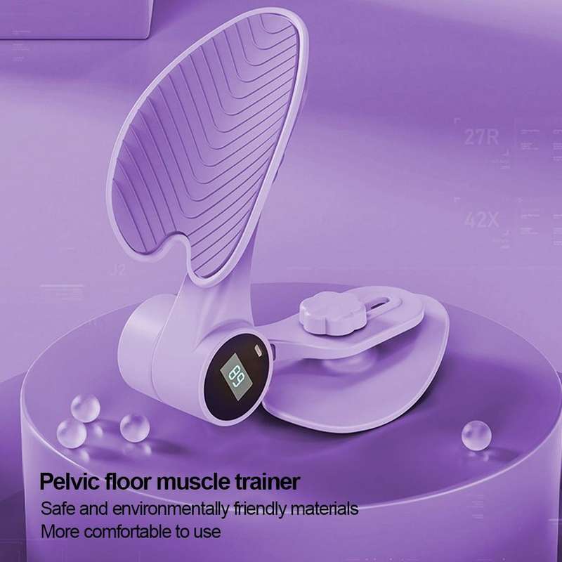 Pelvic Muscle Training Device Beautiful Leg Training Device, Color: Blue Count