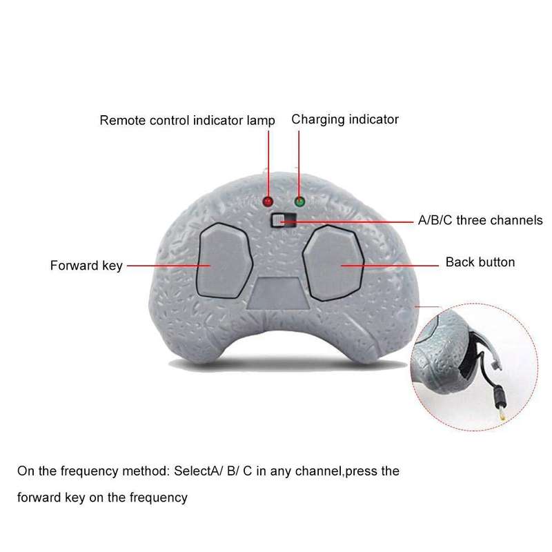 Walking Remote Control Tyrannosaurus Dinosaur Christmas Toy Light Sound Action Figure Infrared(Tr...