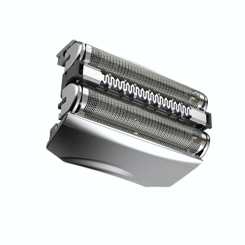 For BRAUN 70S Electric Shaver Silver Mesh Cutter Head Upgraded Version, Style: Without Words(Plas...