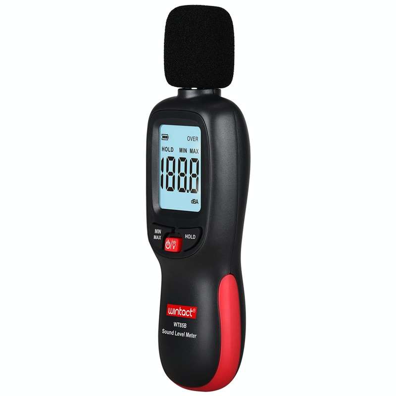 WT85B Sound Level Meter Digital Decibel Meter Digital Noise Meter Environmental Noise Tester