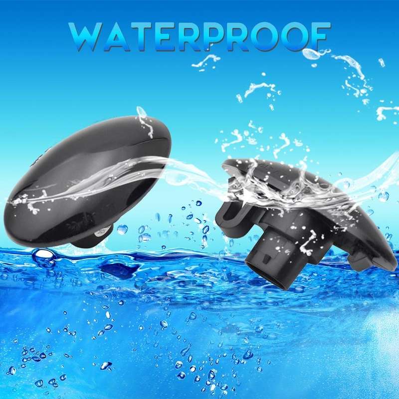 2pcs For Suzuki Grand Vitara JT 2005-2012 Car Dynamic LED Fender Side Light (Transparent Black)