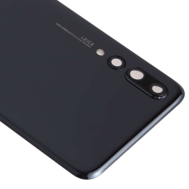 Battery Back Cover with Camera Lens for Huawei P20 Pro(Black)