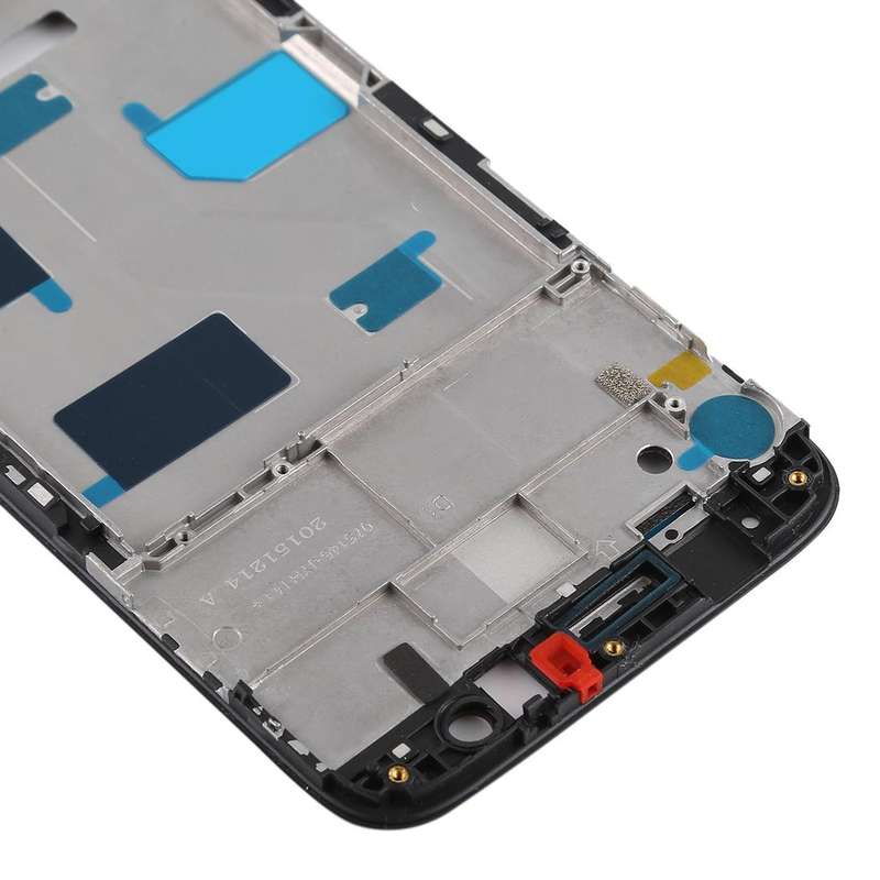 Front Housing LCD Frame Bezel Plate for Huawei G7 Plus(Black)