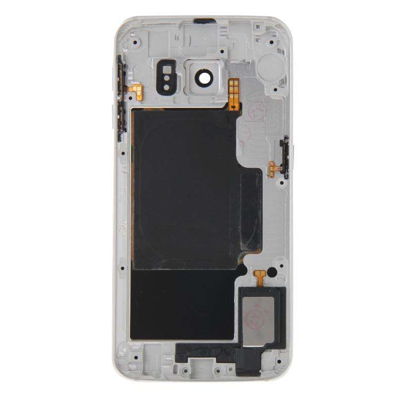 For Galaxy S6 Edge / G925 Full Housing Cover (Back Plate Housing Camera Lens Panel + Battery Back...