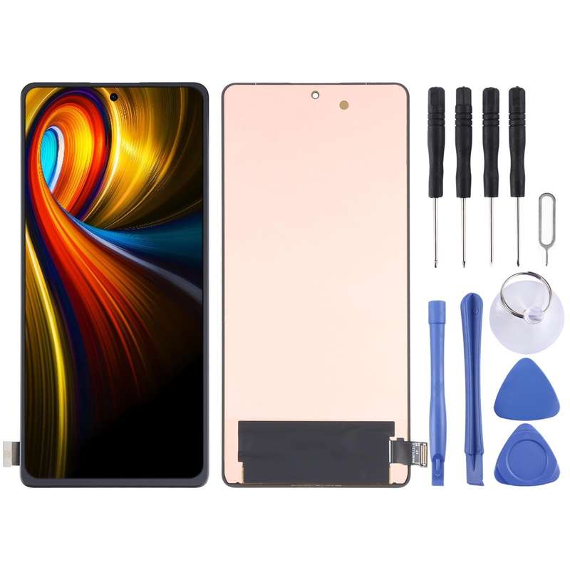 Original AMOLED Material LCD Screen and Digitizer Full Assembly for Xiaomi Poco F3 GT MZB09C6IN M...