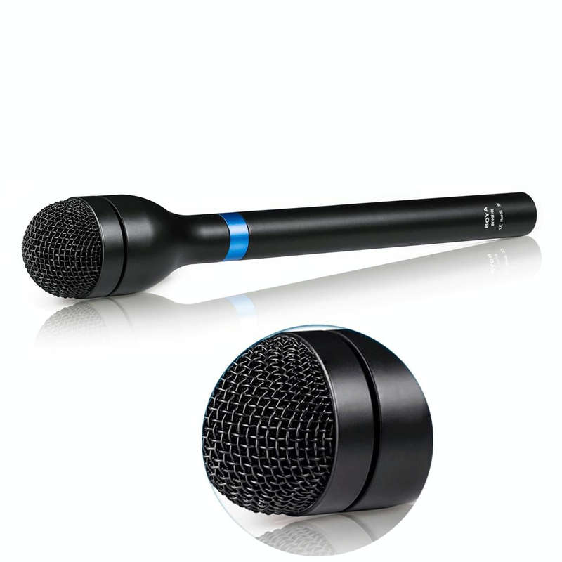 BOYA BY-HM100 Omni-Directional Handheld Dynamic Microphone with XLR Connector