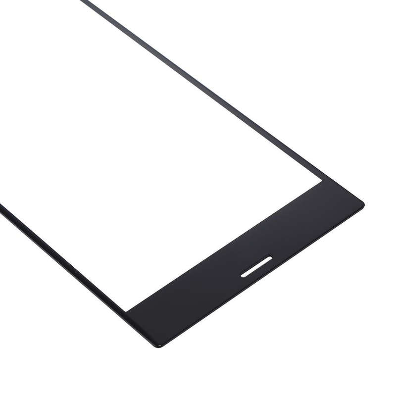 Front Screen Outer Glass Lens for Sony Xperia XZ(Black)