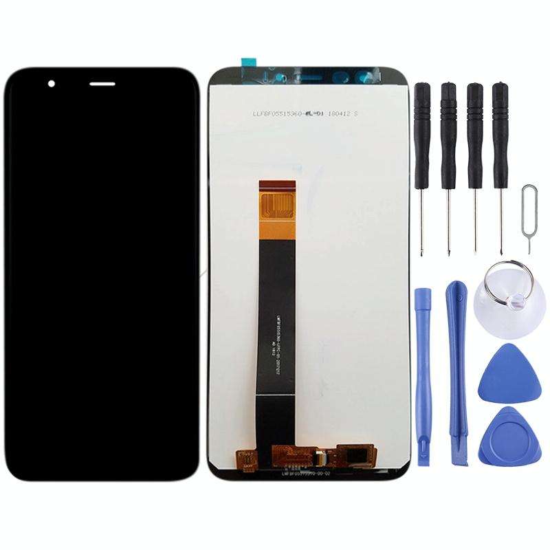 TFT LCD Screen for Meizu M8c M908L with Digitizer Full Assembly(Black)