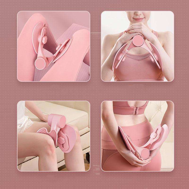 Pelvic Muscle Training Device Beautiful Leg Training Device, Color: Purple