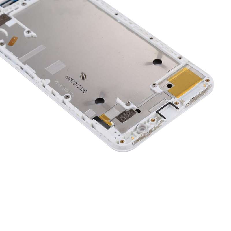 For Huawei Y6 / Honor 4A Front Housing LCD Frame Bezel Plate(White)