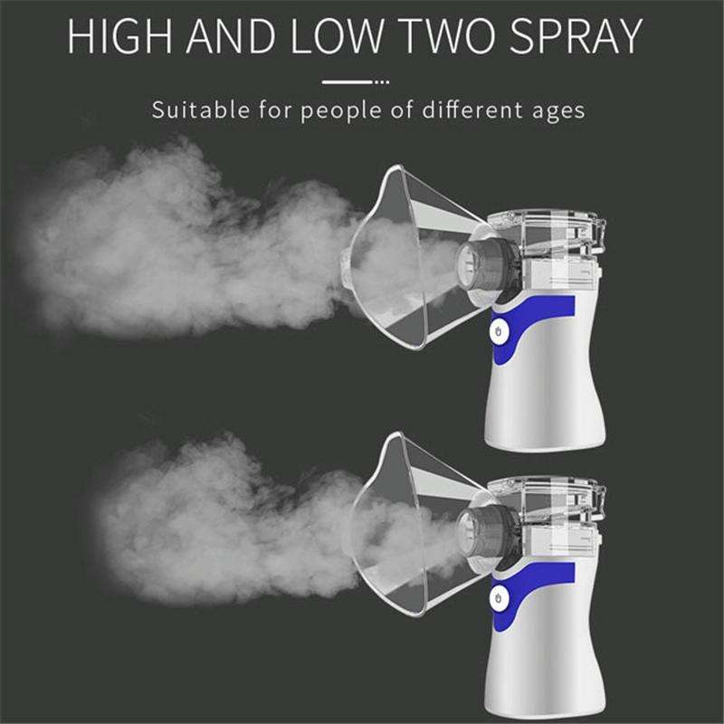 JZ-492S Portable Ultrasonic Nebulizer Mini Handheld Inhaler Respirator Health Care Home Machine A...