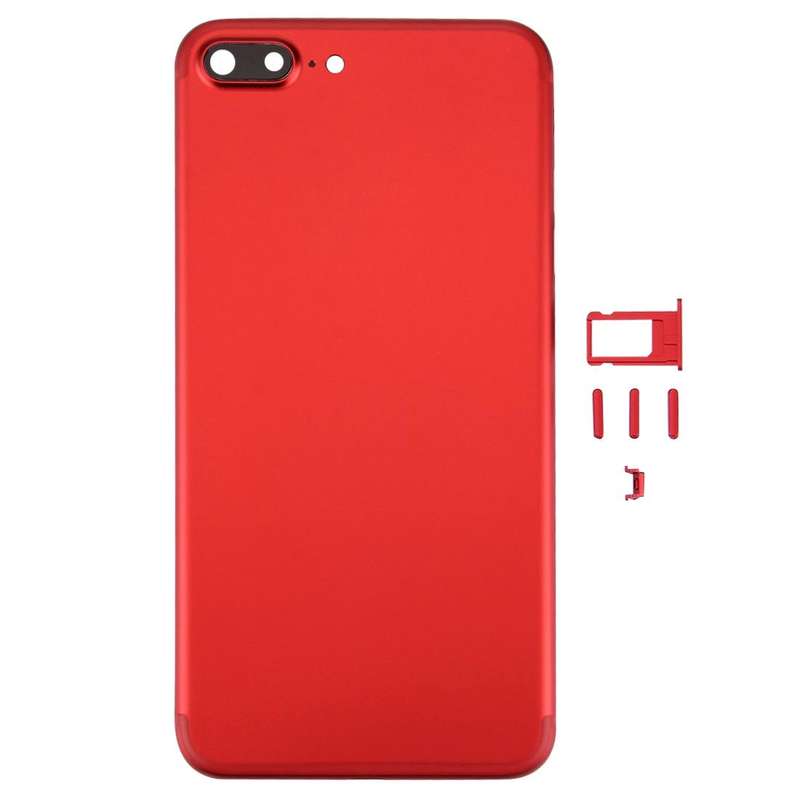 6 in 1 for iPhone 7 Plus (Back Cover (With Camera Lens)  + Card Tray + Volume Control Key + Power...