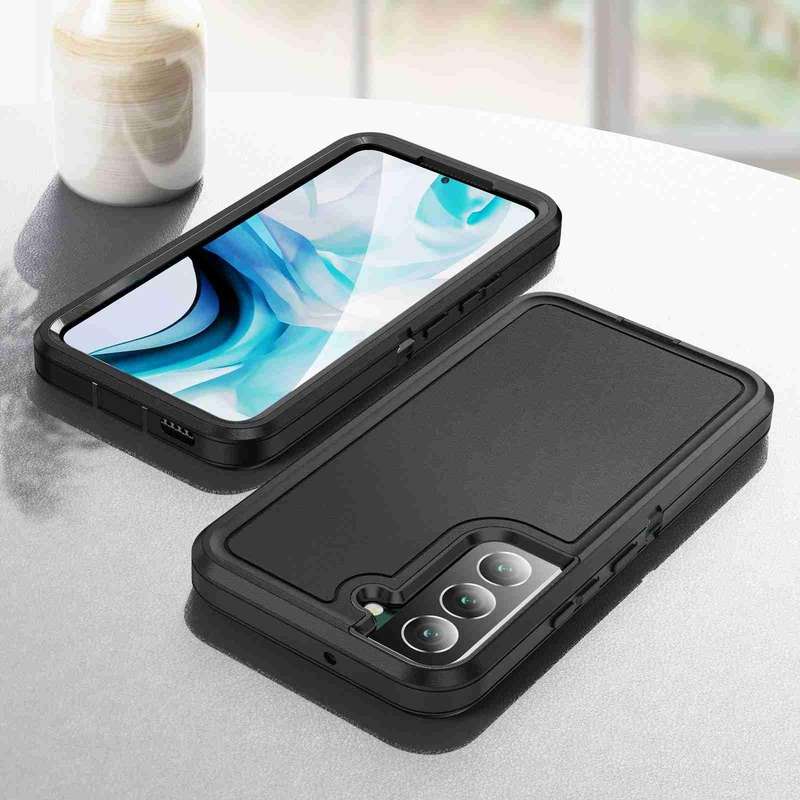 For Samsung Galaxy S22 5G Life Waterproof Rugged Phone Case(Black)