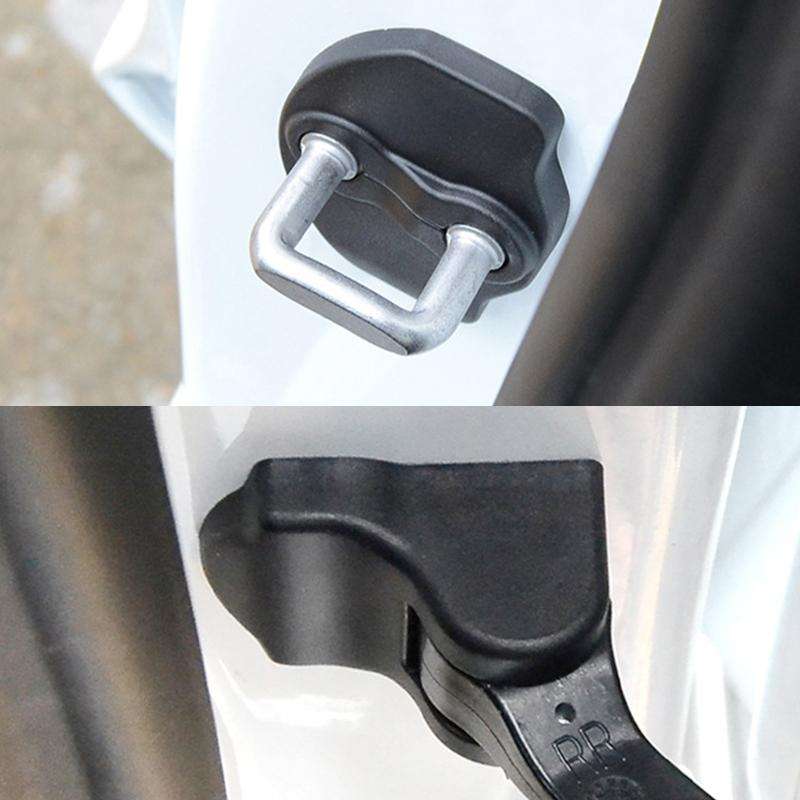 Car Door Lock Cover + Limiter Cover for Tesla Model Y