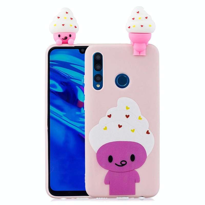 For Huawei P30 Lite Shockproof Cartoon TPU Protective Case(Ice Cream)